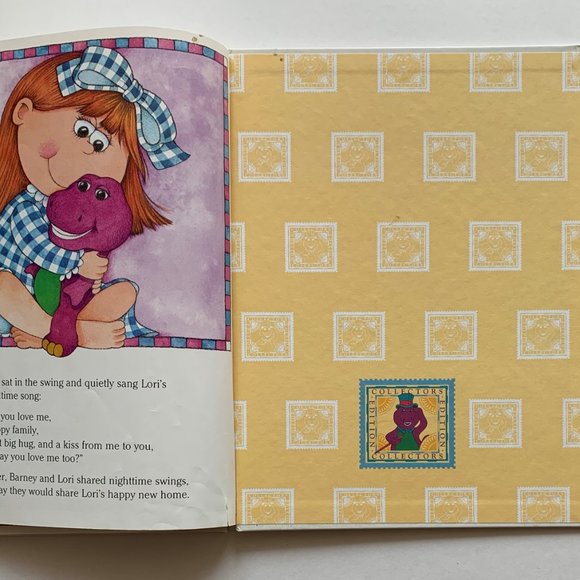 Vintage 1990s Barney Books: Just Imagine with Barney & Barney's Trick or Treat - Picture 8 of 16